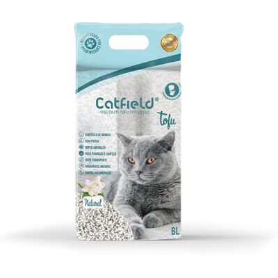 Areia Para Gato Catfield Tofu 6l Areia Para Gato Catfield Tofu 6l