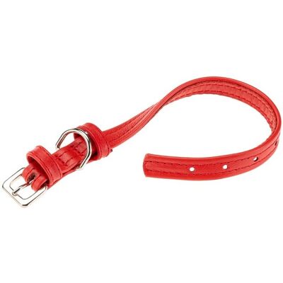 Coleira Pele Cão Ferplast Vogue Vermelha Cf 15/29cm Coleira Pele Cão Ferplast Vogue Vermelha Cf 15/29cm