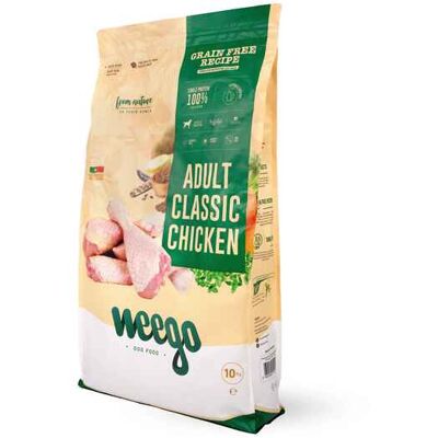 Ração Para Cão Weego Grain Free Frango 10kg Ração Para Cão Weego Grain Free Frango 10kg