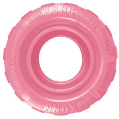 Brinquedo Para Cão Kong Puppy Traxx Small Rosa Brinquedo Para Cão Kong Puppy Traxx Small Rosa
