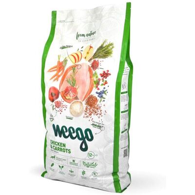 Ração Para Cão Weego Frango / Cenoura 12kg Ração Para Cão Weego Frango / Cenoura 12kg