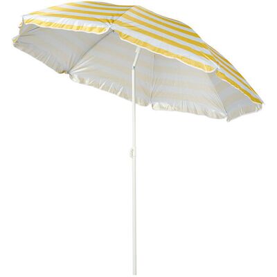 Chapéu De Sol Gardenstar Inclinável Amarelo Ø177cm Chapéu De Sol Gardenstar Inclinável Amarelo Ø177cm
