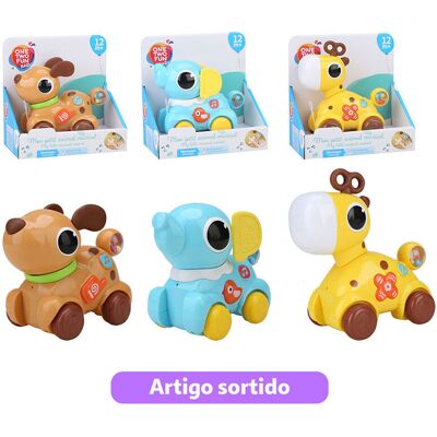 Animal Musical One Two Fun Com Luz Modelos Sortidos Animal Musical One Two Fun Com Luz Modelos Sortidos