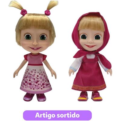 Boneca Masha Masha E O Urso Famosa 23cm Modelos Sortidos Boneca Masha Masha E O Urso Famosa 23cm Modelos Sortidos
