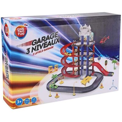 Garagem Com 3 Níveis One Two Fun Garagem Com 3 Níveis One Two Fun