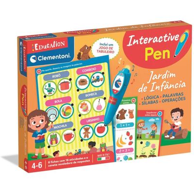 Interactive Pen Clementoni Jardim De Infância Interactive Pen Clementoni Jardim De Infância