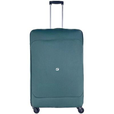 Mala De Viagem Grande Flexível Airport Verde 4 Rodas 75x48x24cm Mala De Viagem Grande Flexível Airport Verde 4 Rodas 75x48x24cm