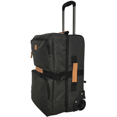 Saco Trolley Airport Globetrotter Cinzento 30l 50x30x25cm Saco Trolley Airport Globetrotter Cinzento 30l 50x30x25cm
