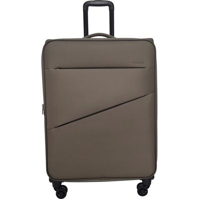 Mala De Viagem Flexível Airport Kaki 8 Rodas 50x75x30cm Mala De Viagem Flexível Airport Kaki 8 Rodas 50x75x30cm