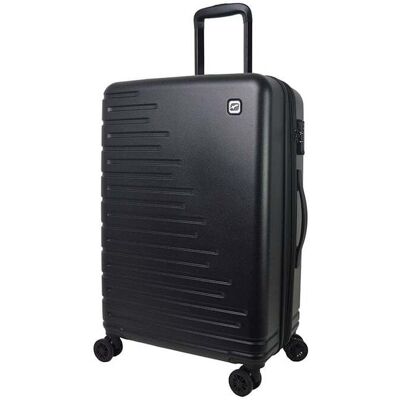 Mala De Viagem Rígida Airport Preto 8 Rodas 45x67x26cm Mala De Viagem Rígida Airport Preto 8 Rodas 45x67x26cm