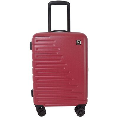 Mala De Cabine Rígida Airport Vermelho 8 Rodas 35x55x20cm Mala De Cabine Rígida Airport Vermelho 8 Rodas 35x55x20cm