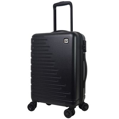 Mala De Cabine Rígida Airport Preto 8 Rodas 35x55x20cm Mala De Cabine Rígida Airport Preto 8 Rodas 35x55x20cm