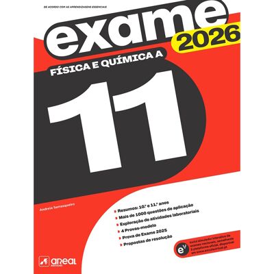 Livro Preparar Exame Nac 2026 Física E Química A - 10.º/11.º Livro Preparar Exame Nac 2026 Física E Química A - 10.º/11.º