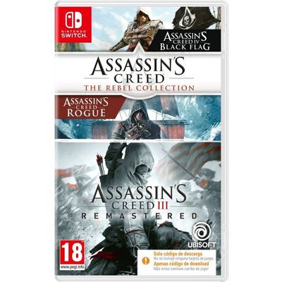 Jogo Switch Assassin's Creed Iii + Rebel Collection Bundle Ciab Jogo Switch Assassin's Creed Iii + Rebel Collection Bundle Ciab