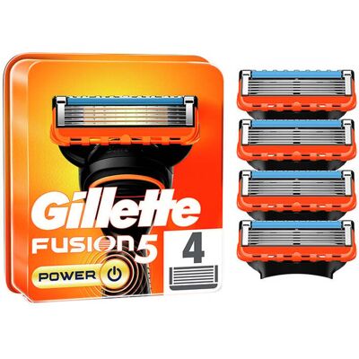 Recarga De Lâminas Fusion5 Power Gillette 4 Un Recarga De Lâminas Fusion5 Power Gillette 4 Un