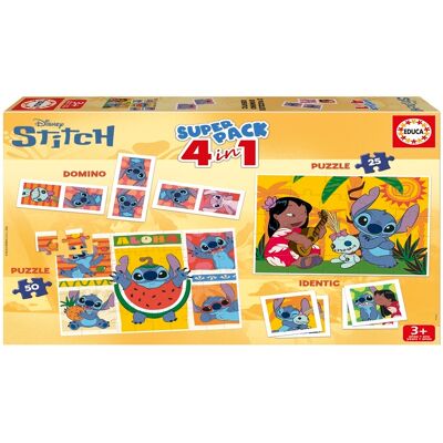 Superpack Stitch Educa 4 Em 1 Superpack Stitch Educa 4 Em 1