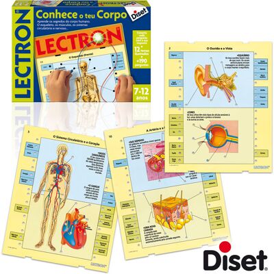Jogo Lectron Diset Conhece O Teu Corpo Jogo Lectron Diset Conhece O Teu Corpo