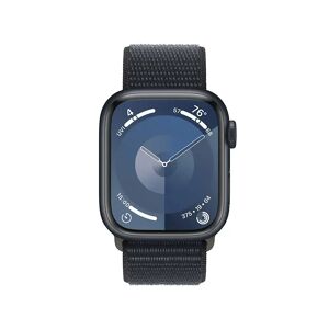 Apple Watch Series 9 GPS + Cellular 41mm Alumínio Meia-Noite c/ Loop Desportiva Meia-Noite