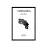 Nacnic Póster de Costa Rica (A3)