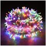 Zmdecqna 100M 1000 Led de Natal Luzes de Corda de Led para Festa de Casamento Ao Ar Livre Luzes de Fada para Festa de Casamento Multicoloridas