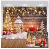 Zmdecqna 200 * 150 Cm Cenário de Fotografia de Natal Enfeites de Árvore de Natal de Vinil Cenário de Fotografia