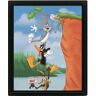 Pyramid Moldura Lenticular 3D Looney Tunes Cliff Hang