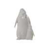 Drw Figura Do Pinguim Com Filho Branco Cerâmica