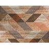 Oedim Tapete Tipo Parquet (Marrom - 95x95cm - PVC)