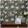 Laura Ashley Papel de Parede Rosemore Verde Helecho (1000 x 53 cm)