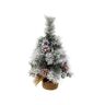 Feeric Lights & Christmas Abeto flocado de Minnesota 50 cm