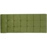 Bigbuy Home Cabeceira de Cama Tecido Sintético Verde (Verde - Tecido Sintético - 160 X 7 X 64 cm)