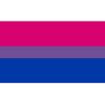 Slowmoose Pendurado bandeira do orgulho bissexual banner lgbt externo / interno[A / 90 X 150cm]