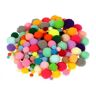 Slowmoose Materiais De Pompons De Lã Para Brinquedos De Quebra-Cabeças (400 Pompons)