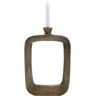 Kare Design Porta-Velas Tanu Brass 40 cm