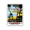 Legendarte Placa Decorativa Publicidade Cannes - Côte d'Azur (30x40 cm)