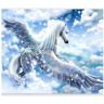 Artgeist Papel de Parede Pegasus Blue (98x70 cm)