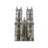 S/marca Estatueta de Papelão Abadia de Westminster 175 Cm