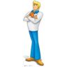 S/marca Figura de Papelão Scooby Doo Fred 176 Cm