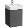 Laufen Kartell Móvel de apoio Passend Für Waschtisch 810332 2 Schubladen 480X600X450