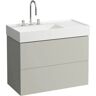 Laufen Kartell Móvel de apoio Passend Für Waschtisch 810338 2 Schubladen 880X600X450