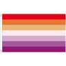 Slowmoose Pendurado bandeira do orgulho bissexual banner lgbt externo / interno[D / 90 X 150cm]