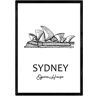 Nacnic Póster Sydney (A4)