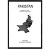 Nacnic Póster de Pakistan (A4)