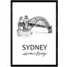 Nacnic Póster Sydney (A4)