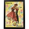 Nacnic Póster Vintage da Europa. Viajar para a Espanha.