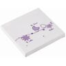 Pirulos Quadro Bordado 30 x 30 Astros Roxo