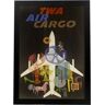 Nacnic Póster Vintage da Europa. Avião de carga.