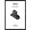 Nacnic Póster de Iraq (A4)