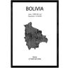 Nacnic Póster de Bolivia (A4)