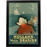 Nacnic Póster Vintage da Europa. Navios na Holanda.